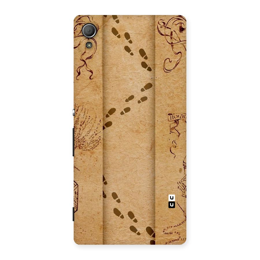 Footsteps Back Case for Xperia Z4