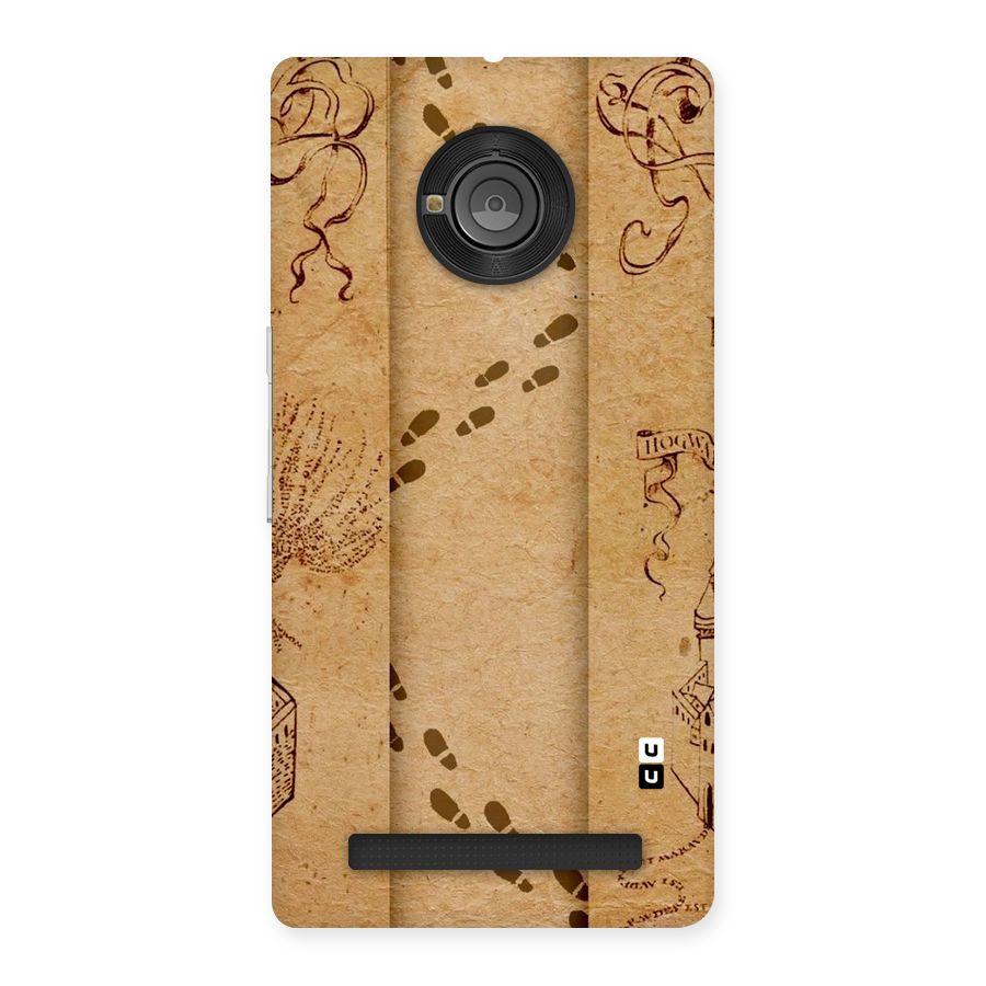 Footsteps Back Case for Yu Yunique