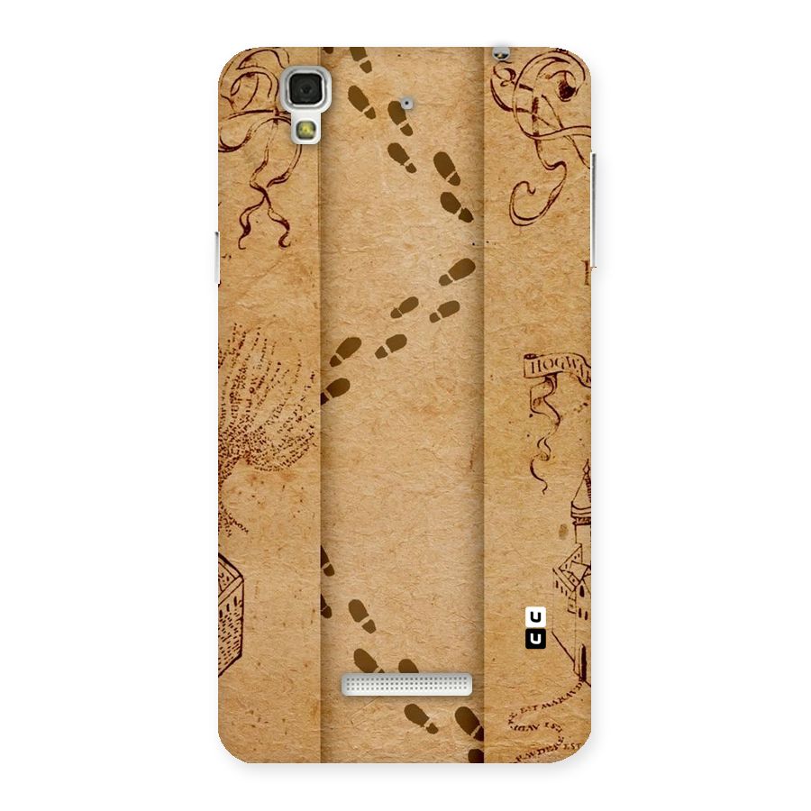 Footsteps Back Case for Yu Yureka