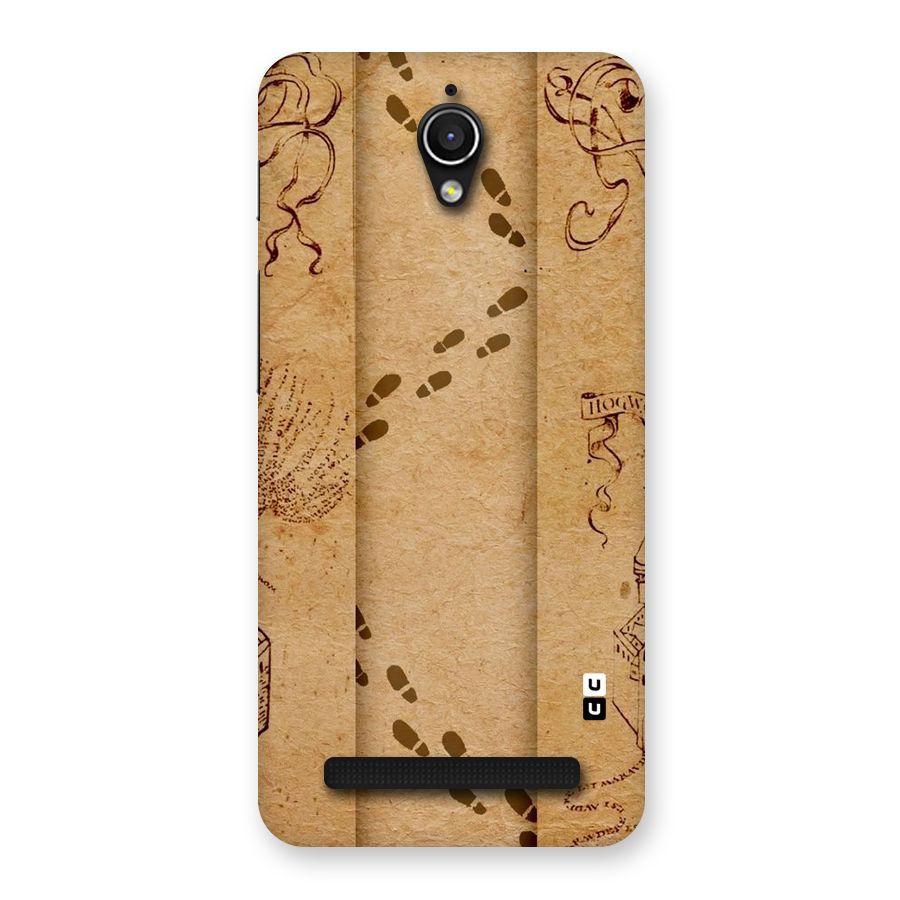 Footsteps Back Case for Zenfone Go