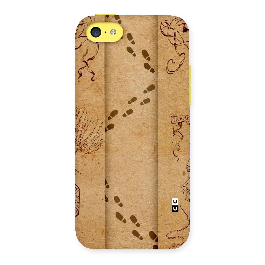 Footsteps Back Case for iPhone 5C