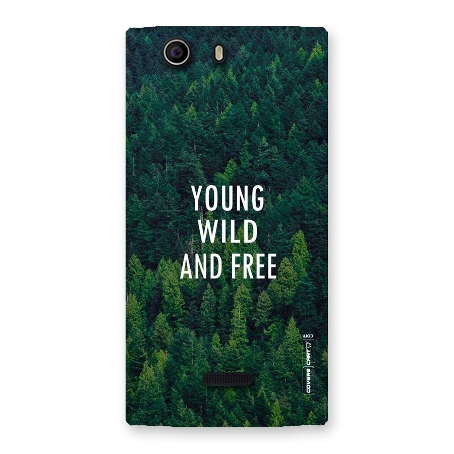 Forest Wanderlust Back Case for Canvas Nitro 2 E311