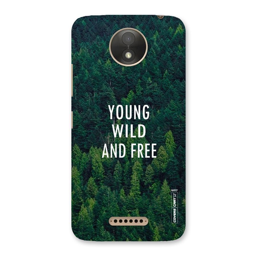 Forest Wanderlust Back Case for Moto C Plus