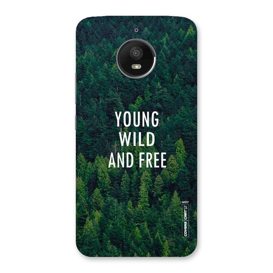 Forest Wanderlust Back Case for Moto E4 Plus