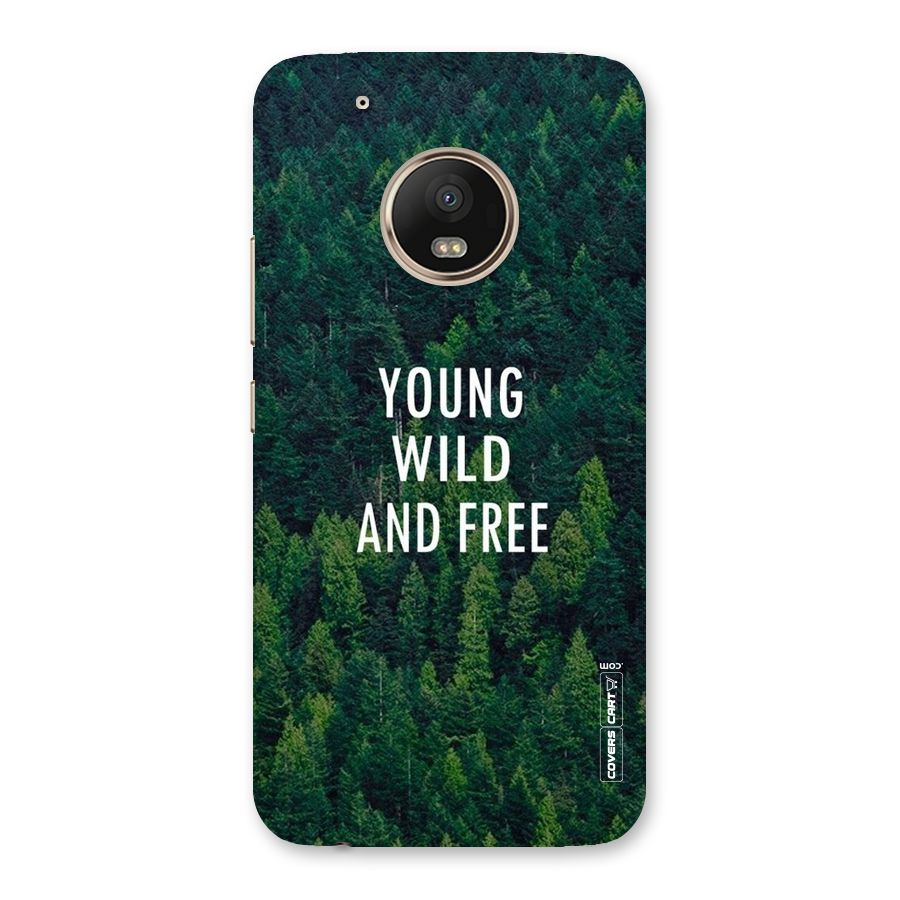 Forest Wanderlust Back Case for Moto G5 Plus