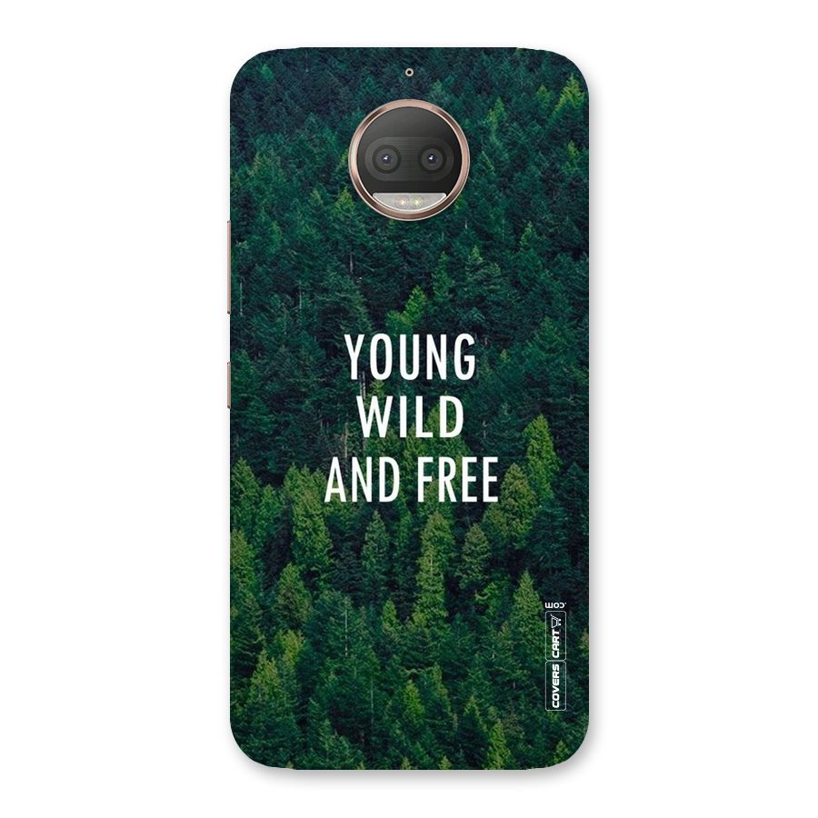 Forest Wanderlust Back Case for Moto G5s Plus