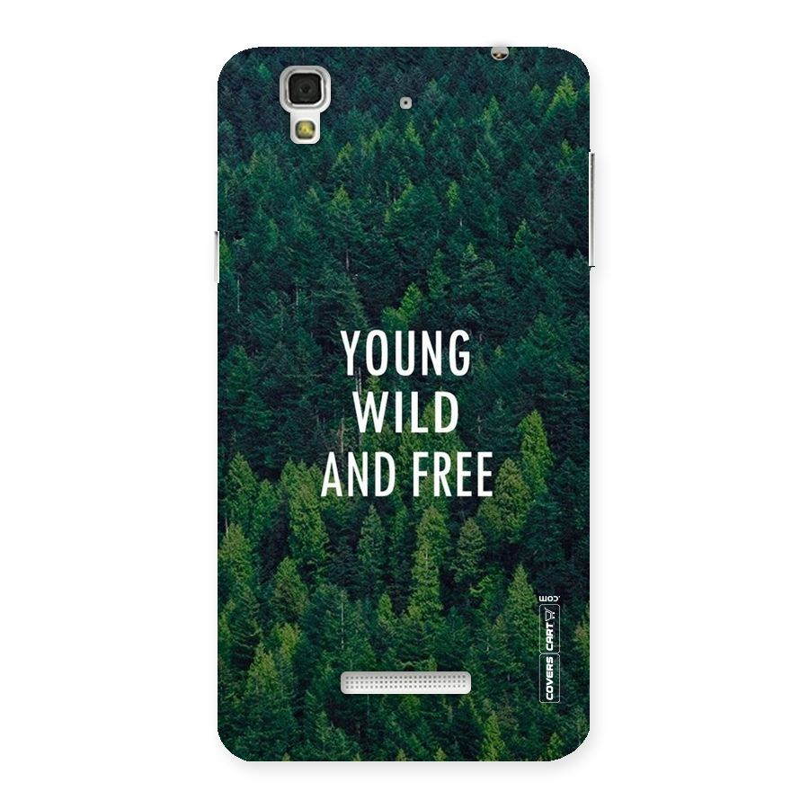 Forest Wanderlust Back Case for YU Yureka Plus