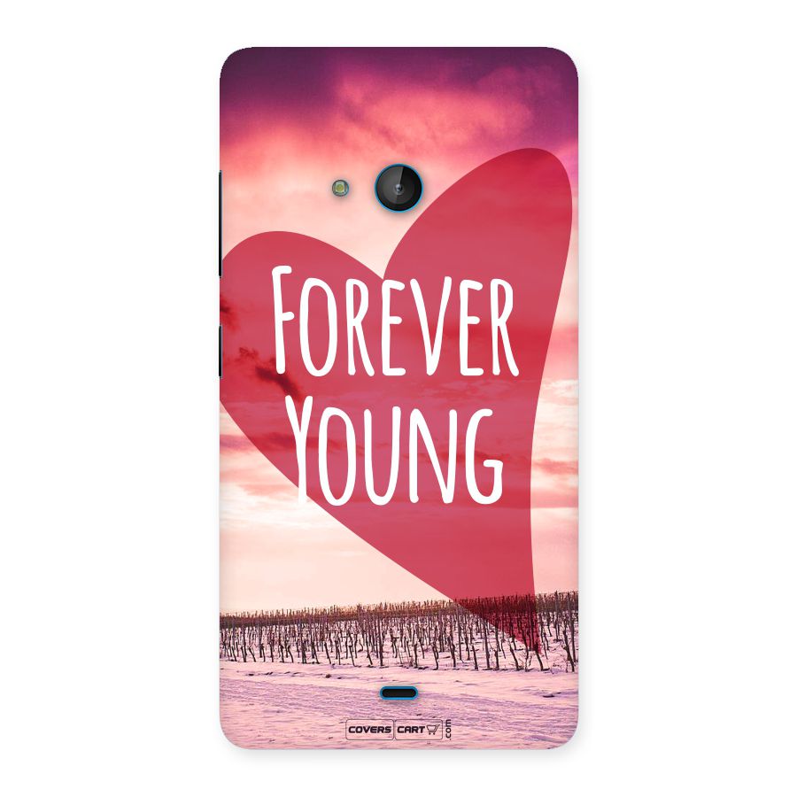 Forever Young Back Case for Lumia 540