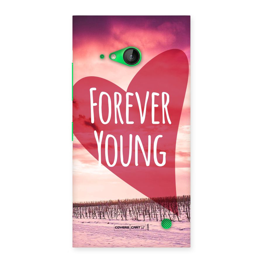 Forever Young Back Case for Lumia 730