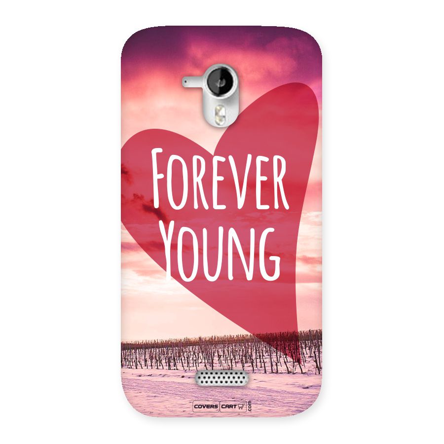 Forever Young Back Case for Micromax Canvas HD A116