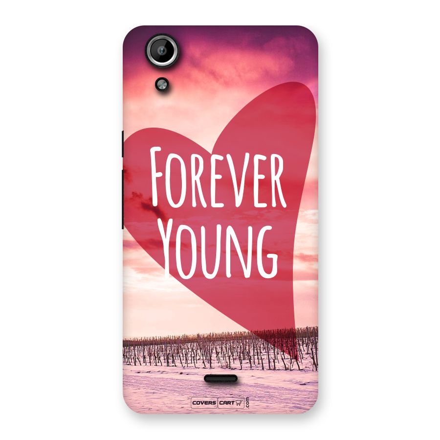 Forever Young Back Case for Micromax Canvas Selfie Lens Q345