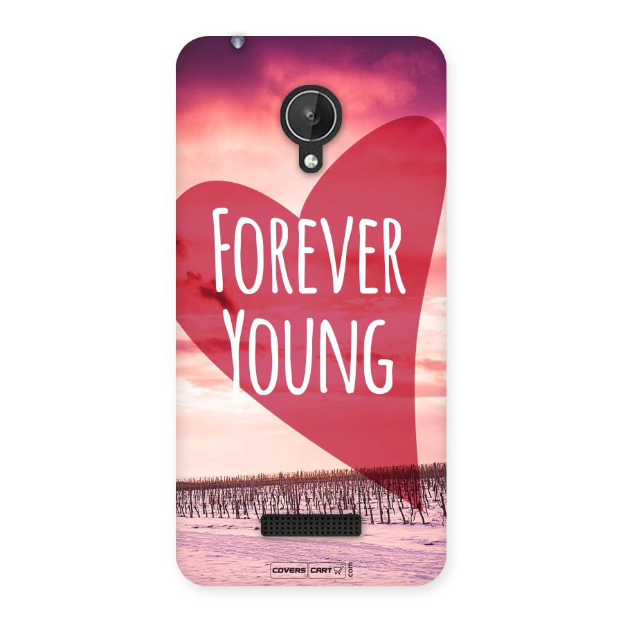 Forever Young Back Case for Micromax Canvas Spark Q380