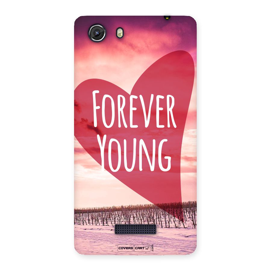 Forever Young Back Case for Micromax Unite 3