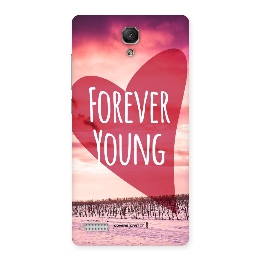Forever Young Back Case for Redmi Note