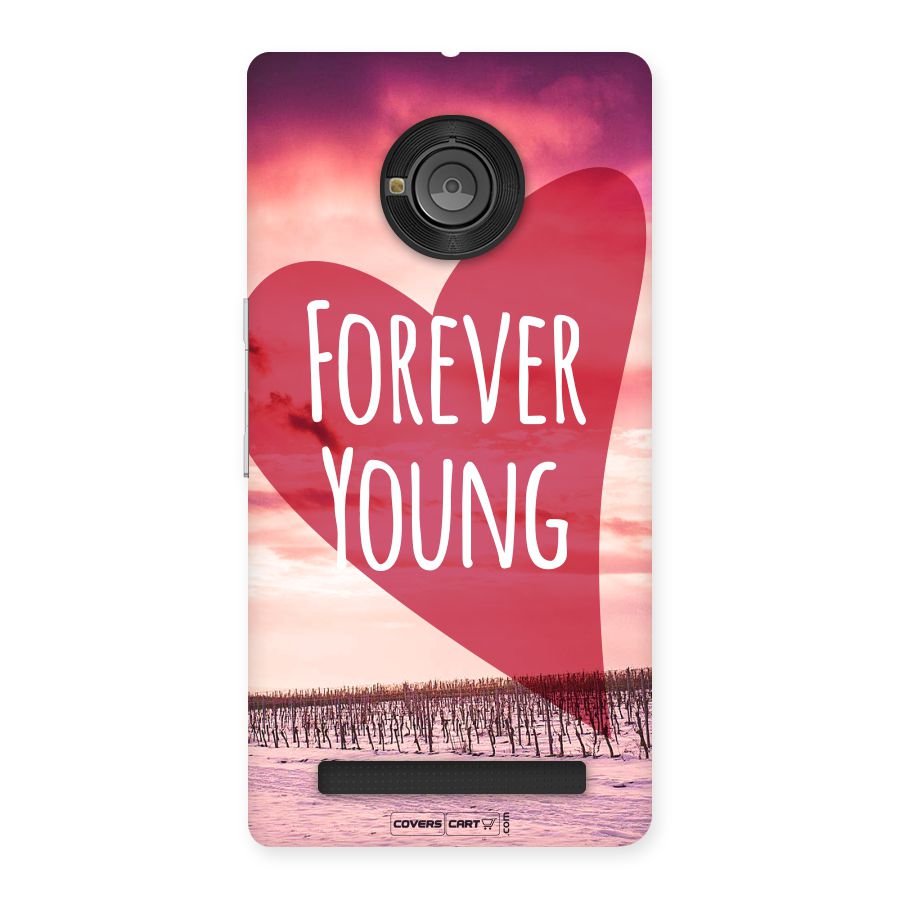 Forever Young Back Case for Yu Yunique