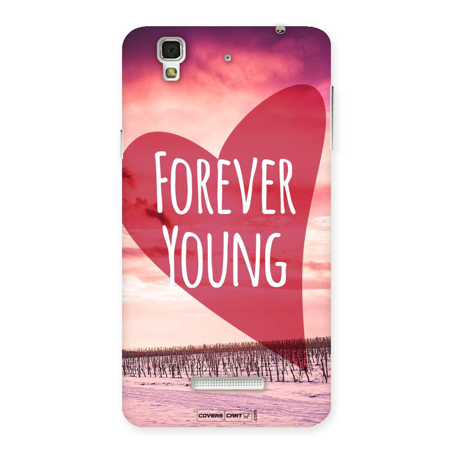 Forever Young Back Case for Yu Yureka