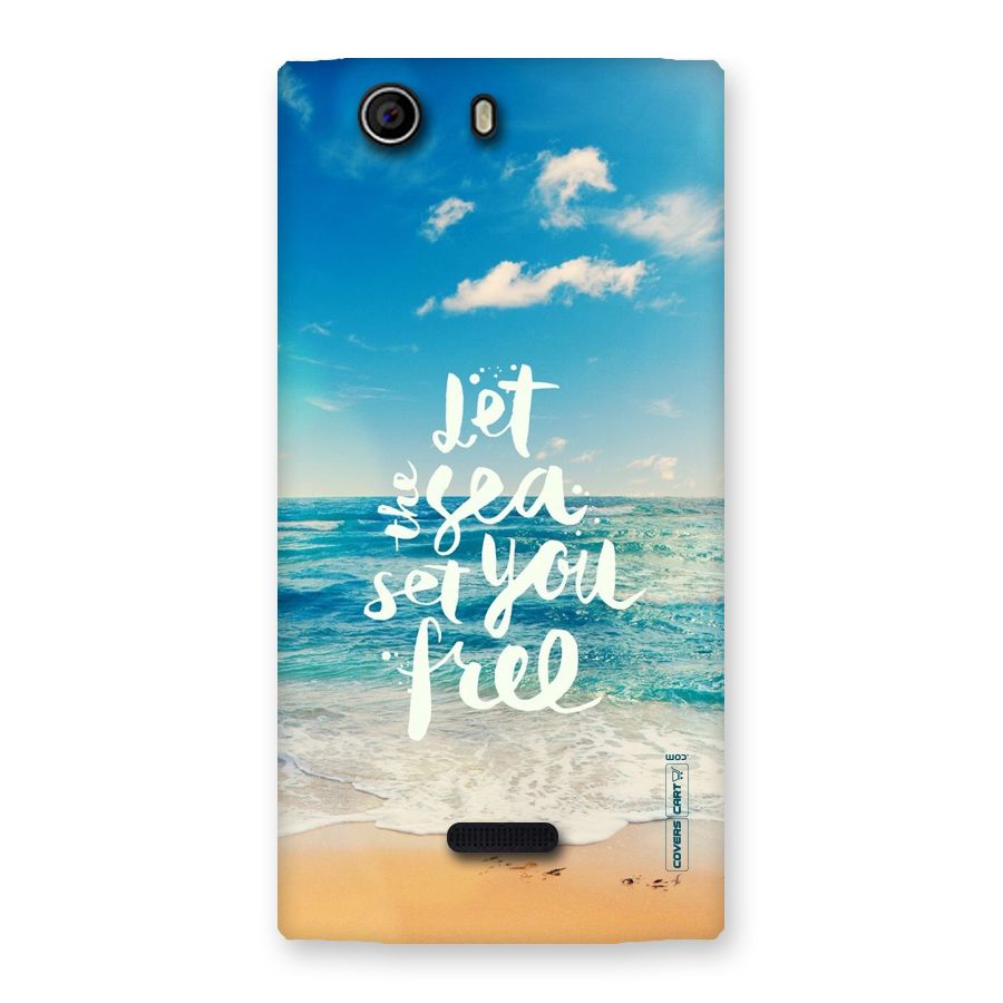 Free Sea Back Case for Canvas Nitro 2 E311