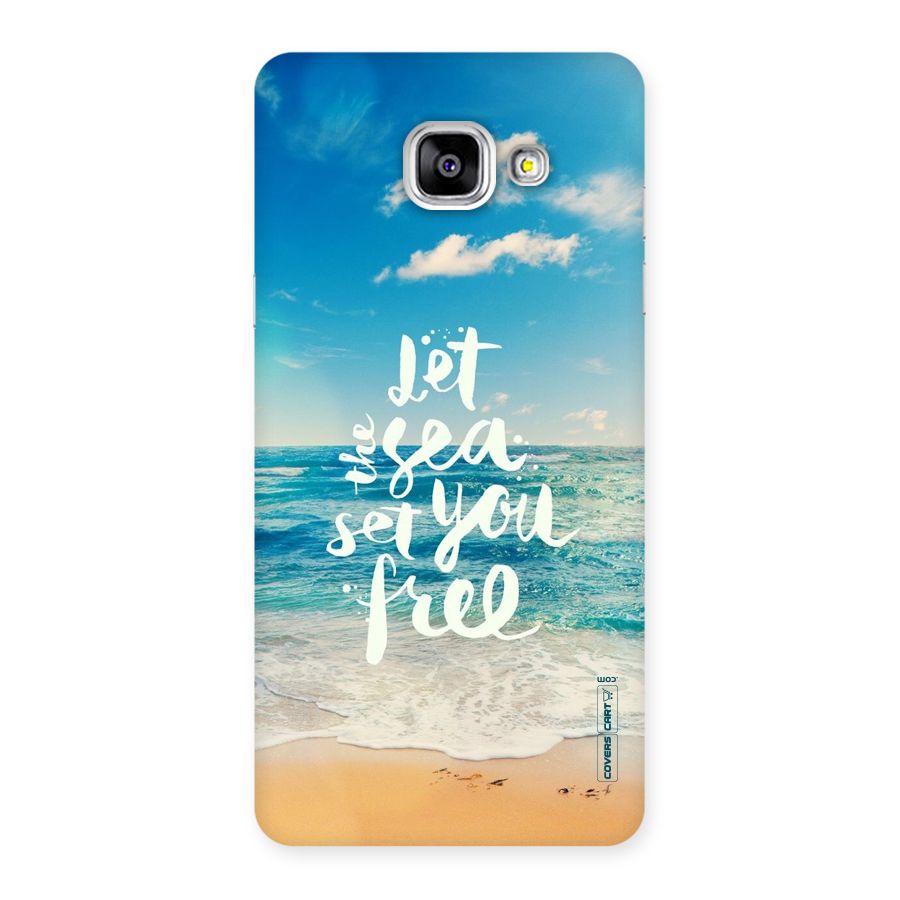 Free Sea Back Case for Galaxy A5 2016