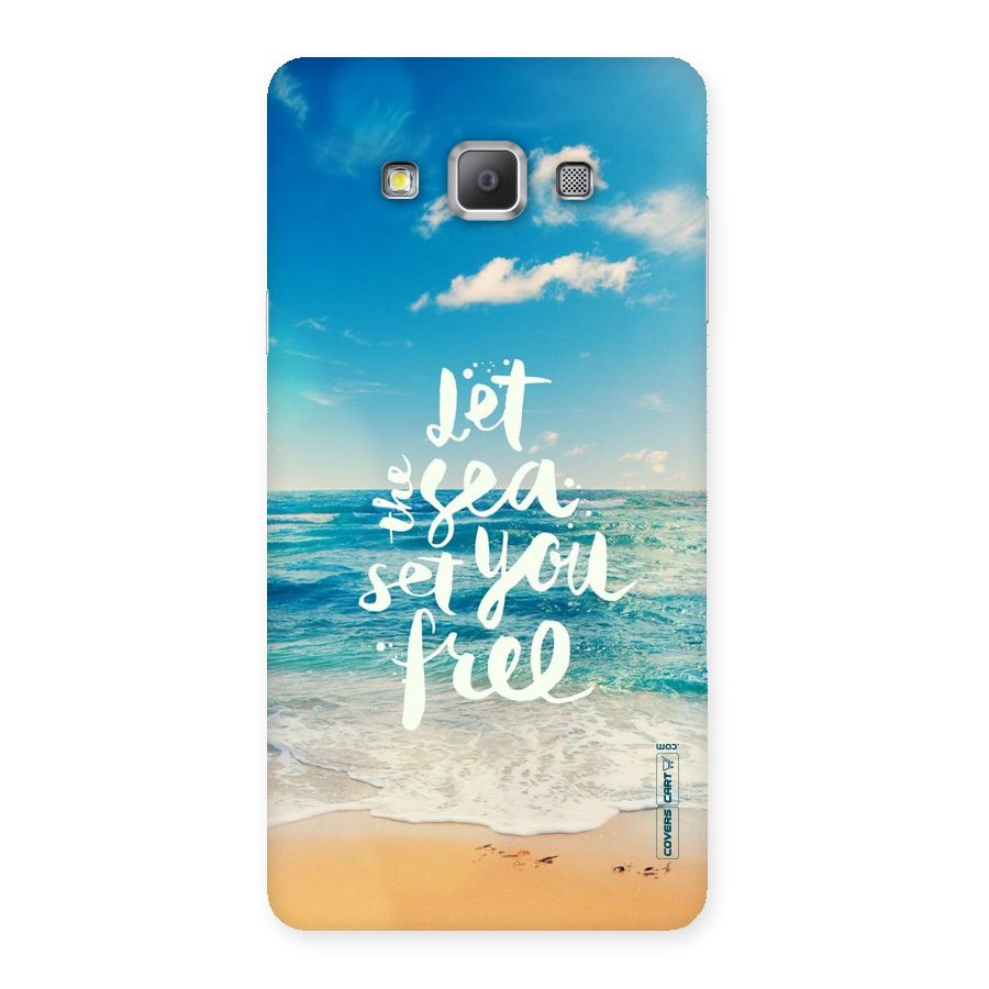 Free Sea Back Case for Galaxy A7