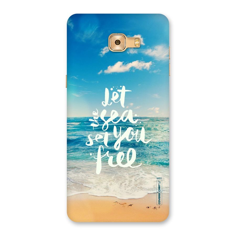 Free Sea Back Case for Galaxy C9 Pro
