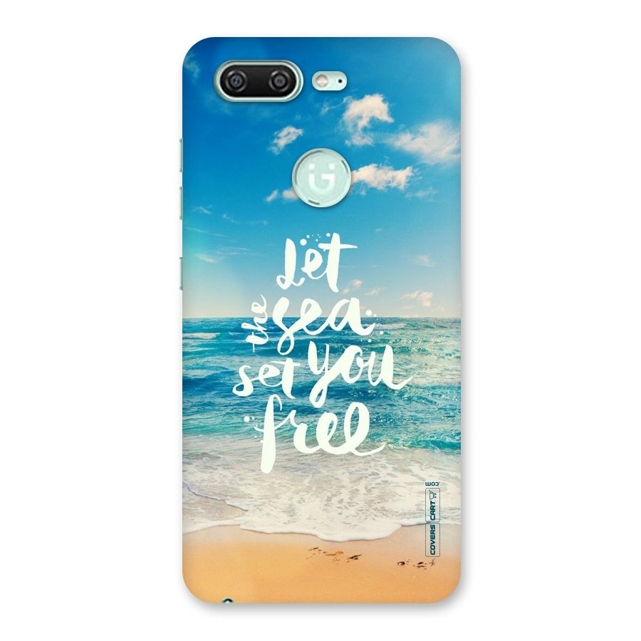 Free Sea Back Case for Gionee S10