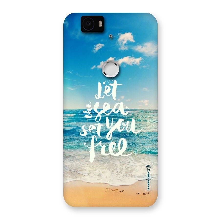 Free Sea Back Case for Google Nexus-6P