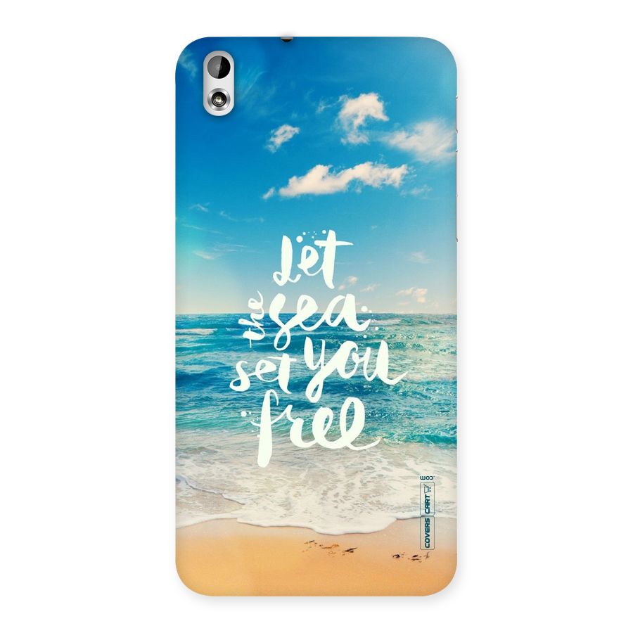 Free Sea Back Case for HTC Desire 816g