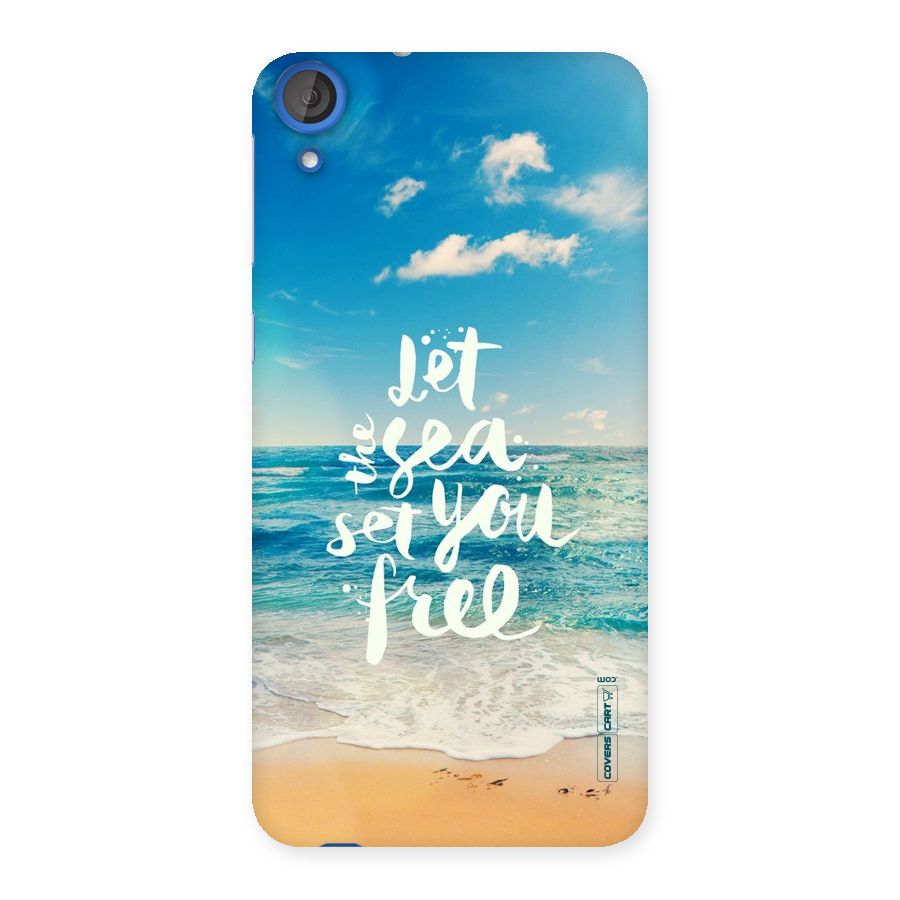Free Sea Back Case for HTC Desire 820