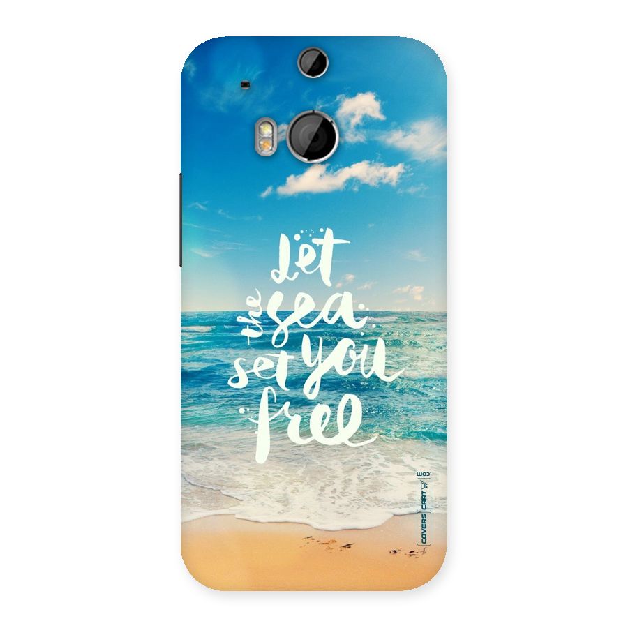Free Sea Back Case for HTC One M8