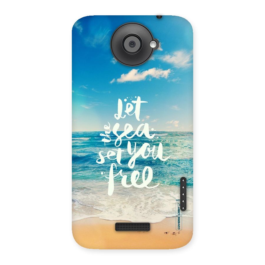 Free Sea Back Case for HTC One X