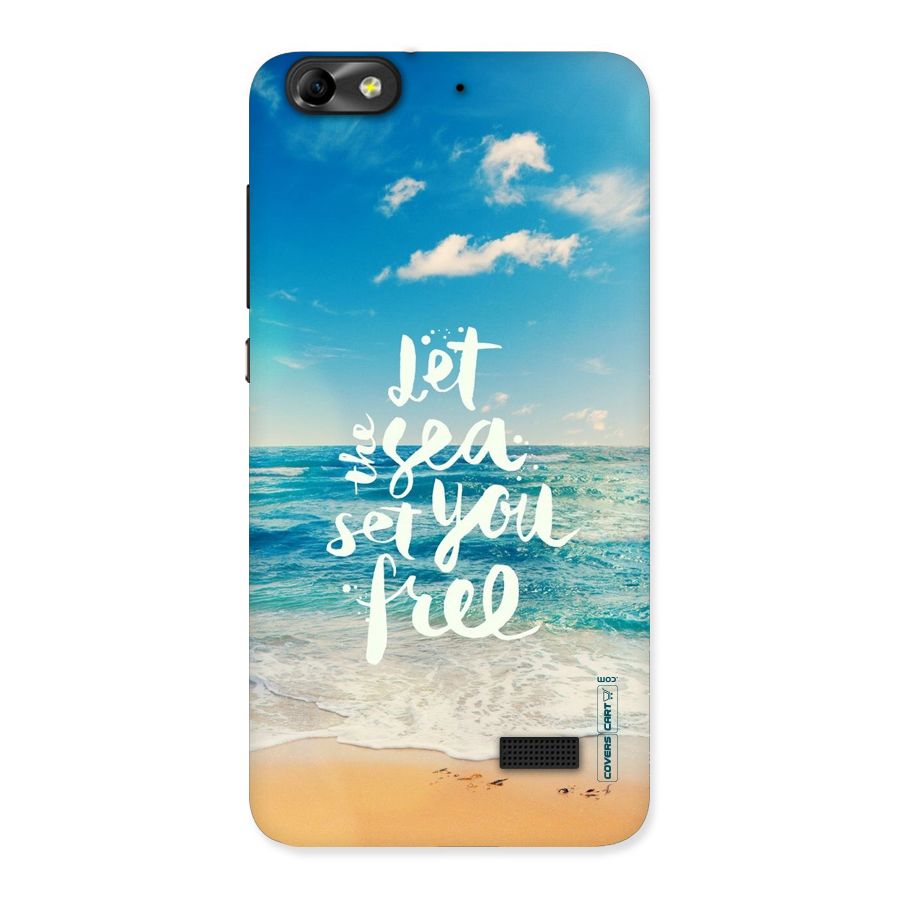Free Sea Back Case for Honor 4C