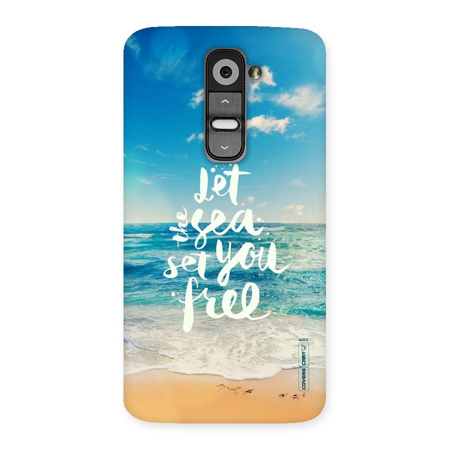 Free Sea Back Case for LG G2