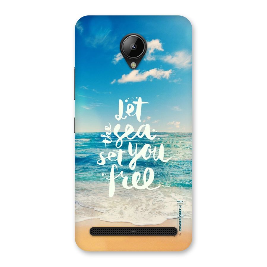Free Sea Back Case for Lenovo C2