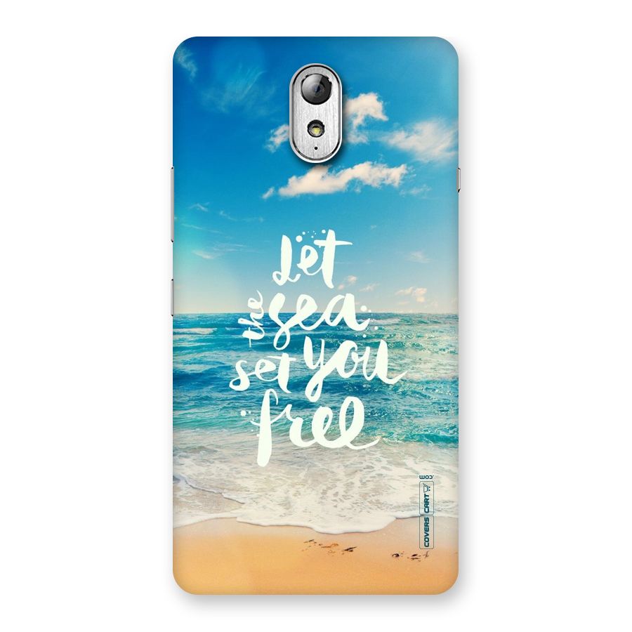 Free Sea Back Case for Lenovo Vibe P1M
