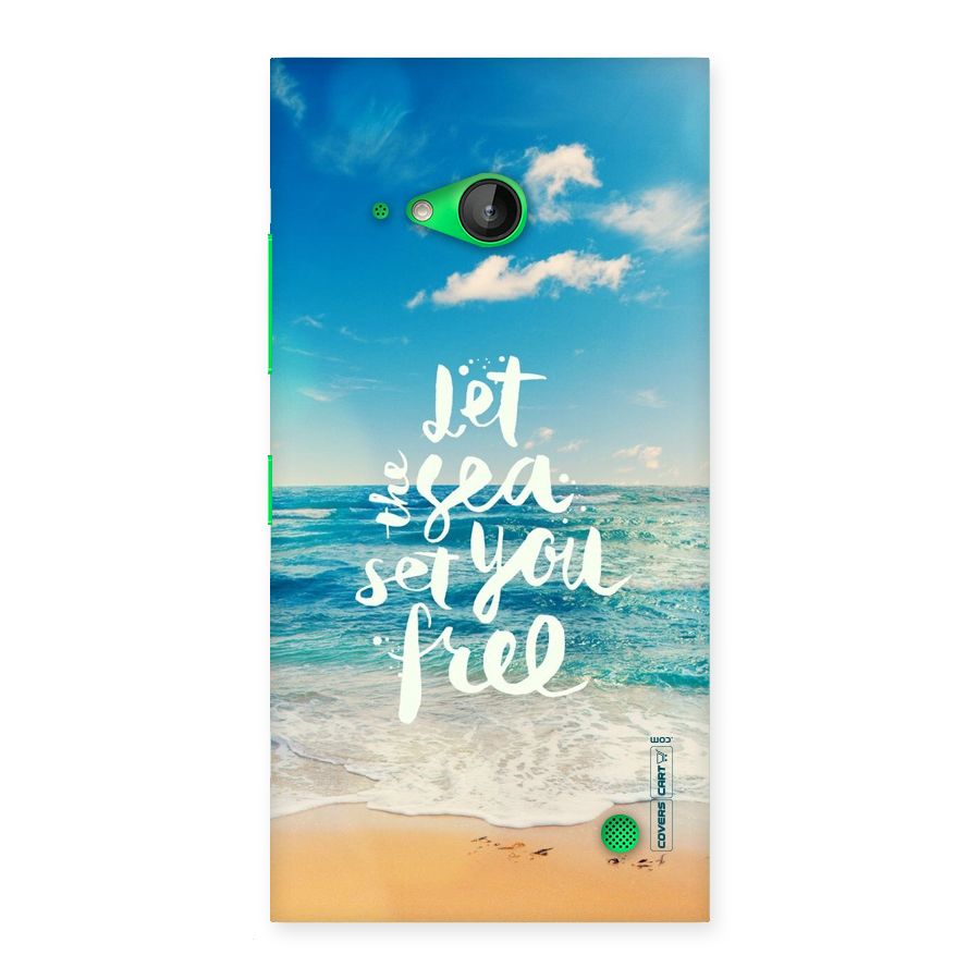 Free Sea Back Case for Lumia 730