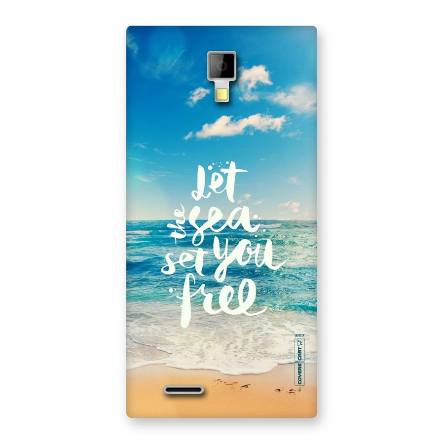 Free Sea Back Case for Micromax Canvas Xpress A99