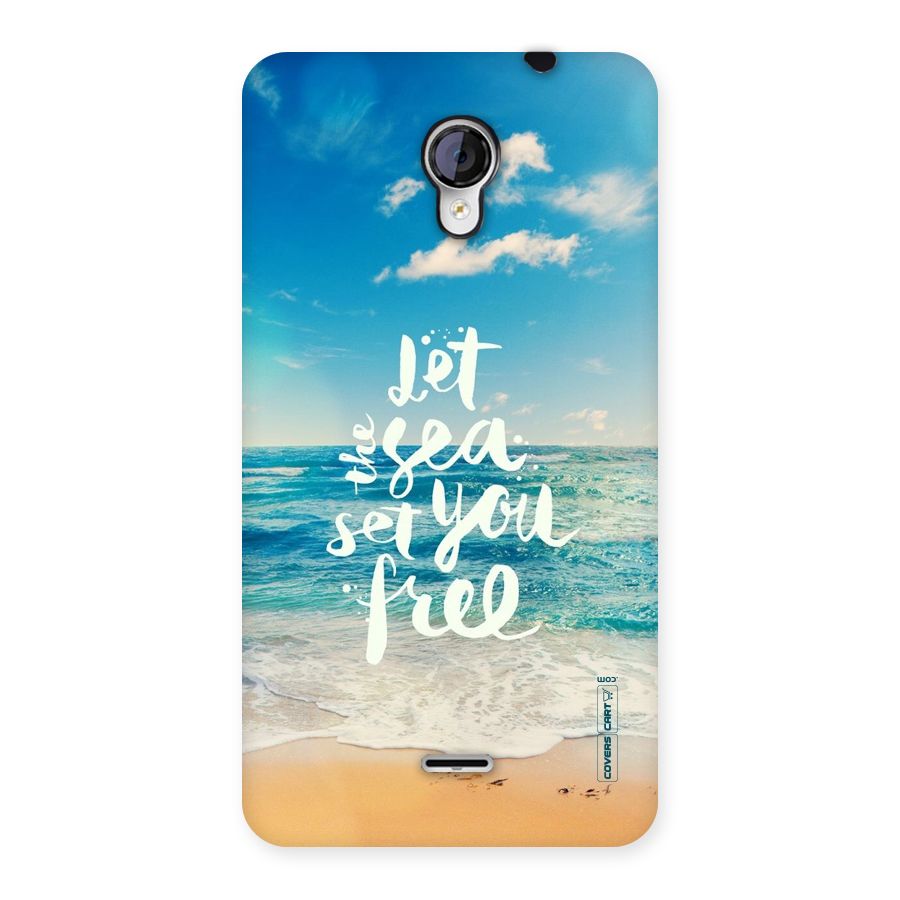 Free Sea Back Case for Micromax Unite 2 A106