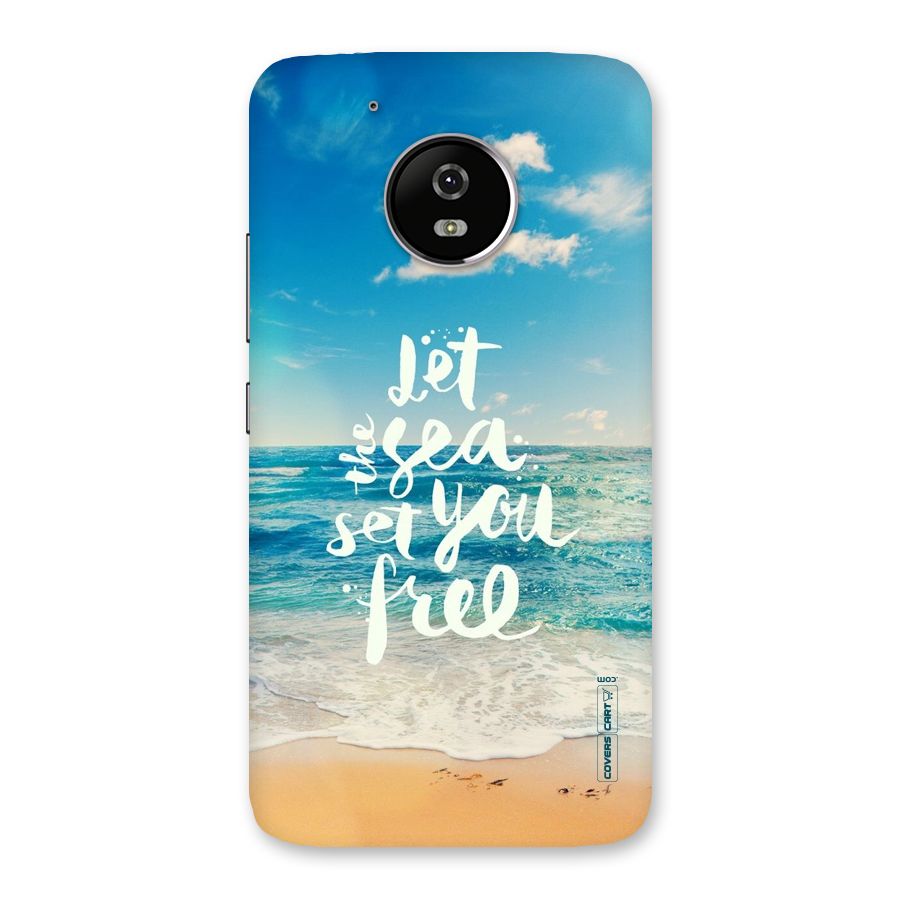 Free Sea Back Case for Moto G5