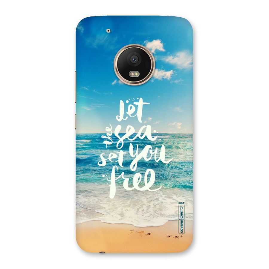 Free Sea Back Case for Moto G5 Plus