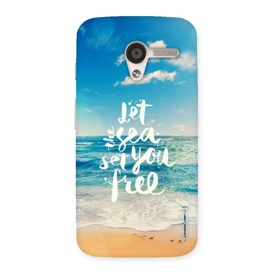 Free Sea Back Case for Moto X