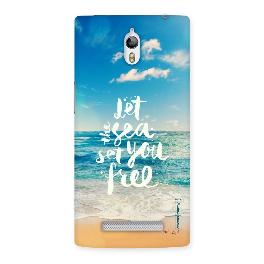 Free Sea Back Case for Oppo Find 7