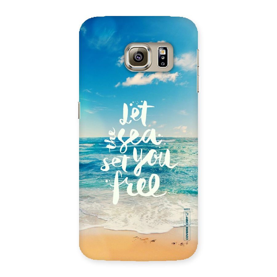 Free Sea Back Case for Samsung Galaxy S6 Edge