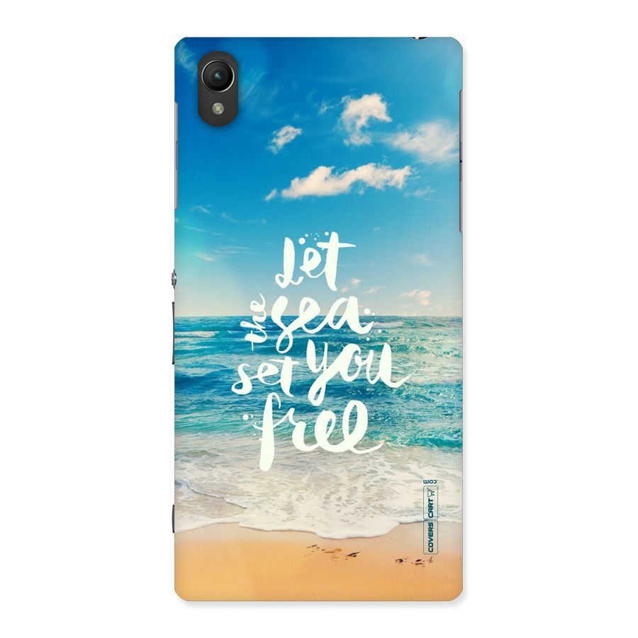 Free Sea Back Case for Sony Xperia Z1