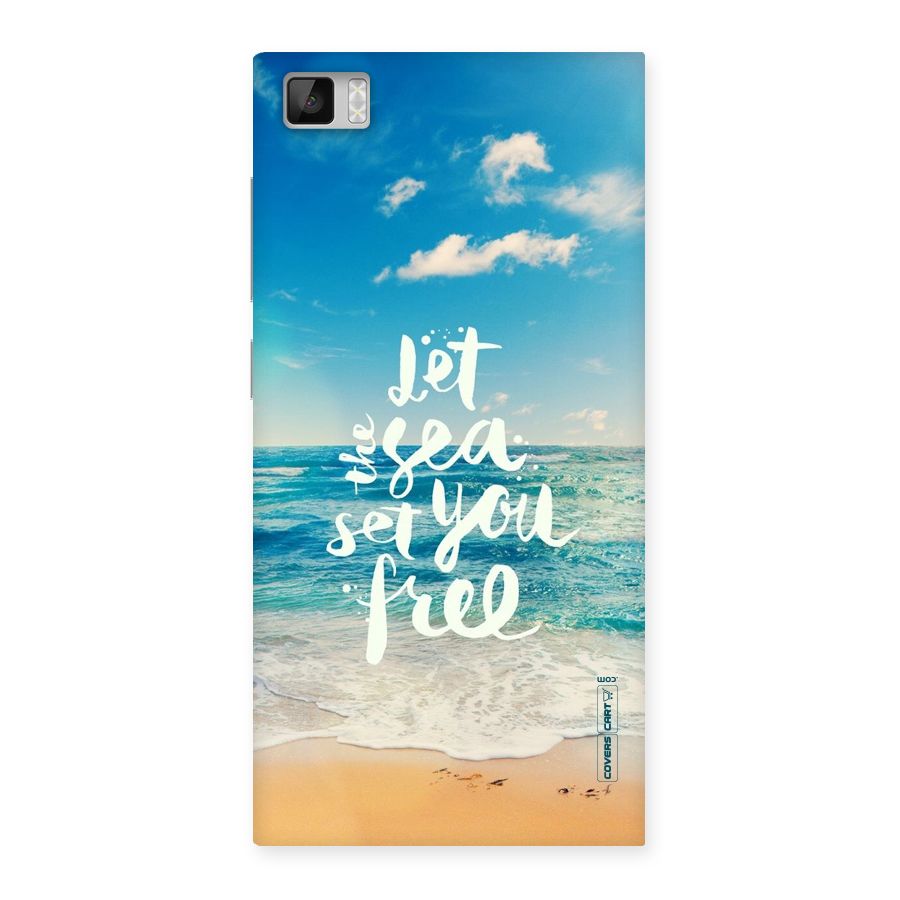 Free Sea Back Case for Xiaomi Mi3