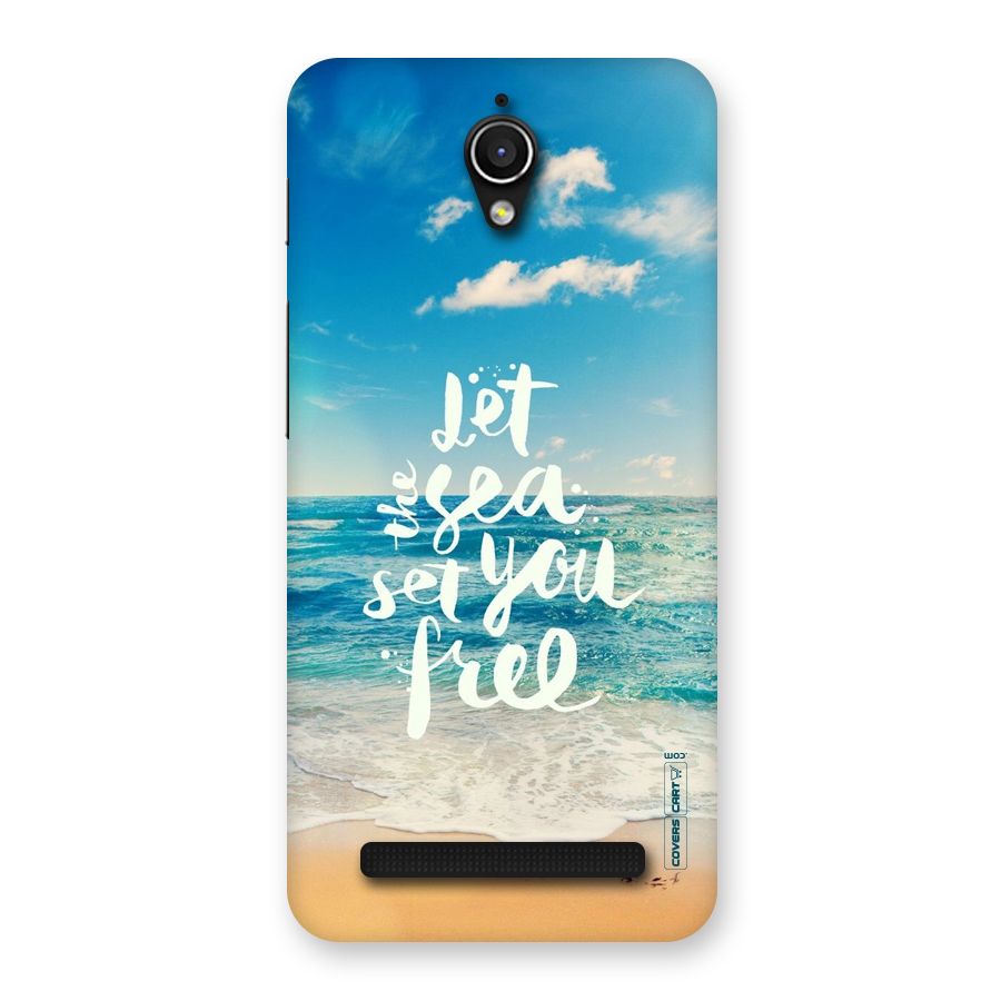 Free Sea Back Case for Zenfone Go