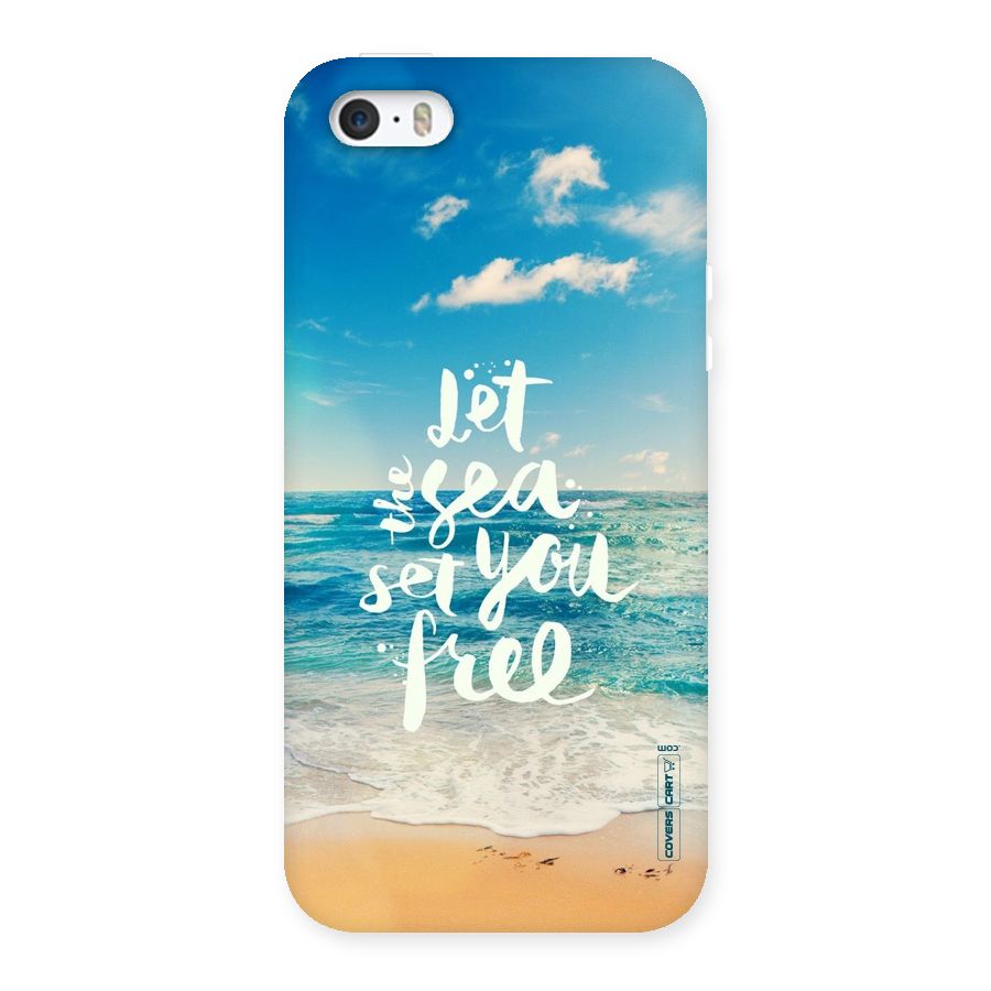 Free Sea Back Case for iPhone 5 5S