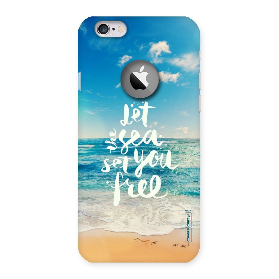 Free Sea Back Case for iPhone 6 Logo Cut