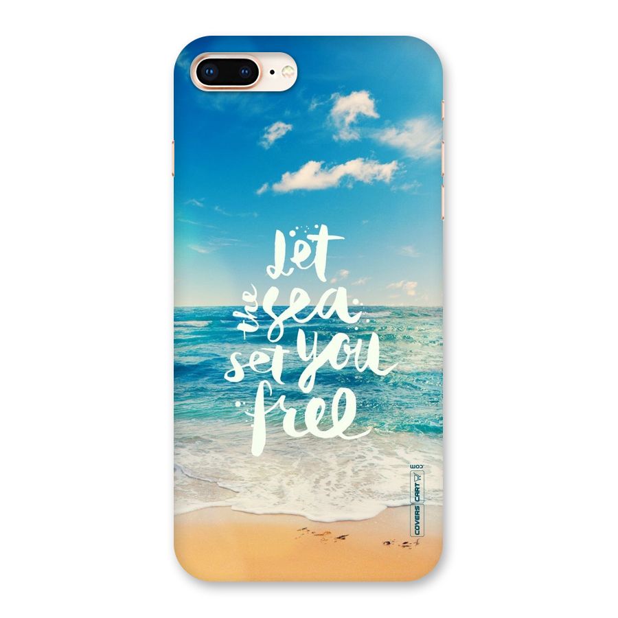 Free Sea Back Case for iPhone 8 Plus