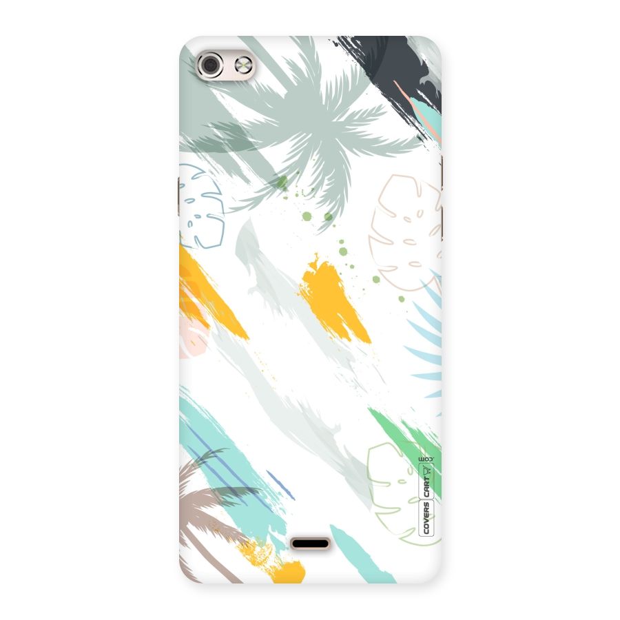 Fresh Colors Splash Back Case for Micromax Canvas Silver 5