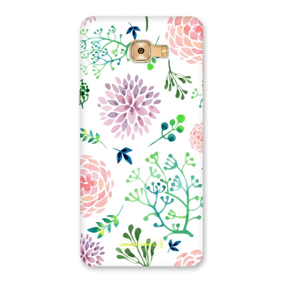 Fresh Floral Back Case for Galaxy C9 Pro